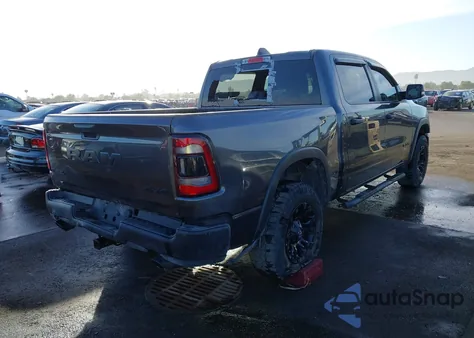 2021 Ram 1500 Rebel 4X4 5'7 Box from USA, damaged, VIN 1C6SRFLT7MN540145